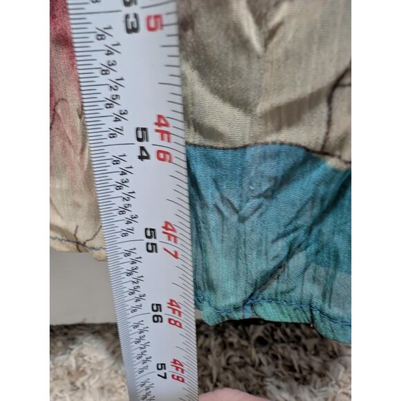 Xhilaration Womens M Sleeveless Maxi Dress Colorful Blue Floral Spring Summer - Picture 7 of 9